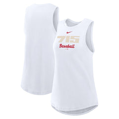 Atlanta Braves Nike Women's City Connect Tricode High Neck Dri-FIT Tank Top On Sale