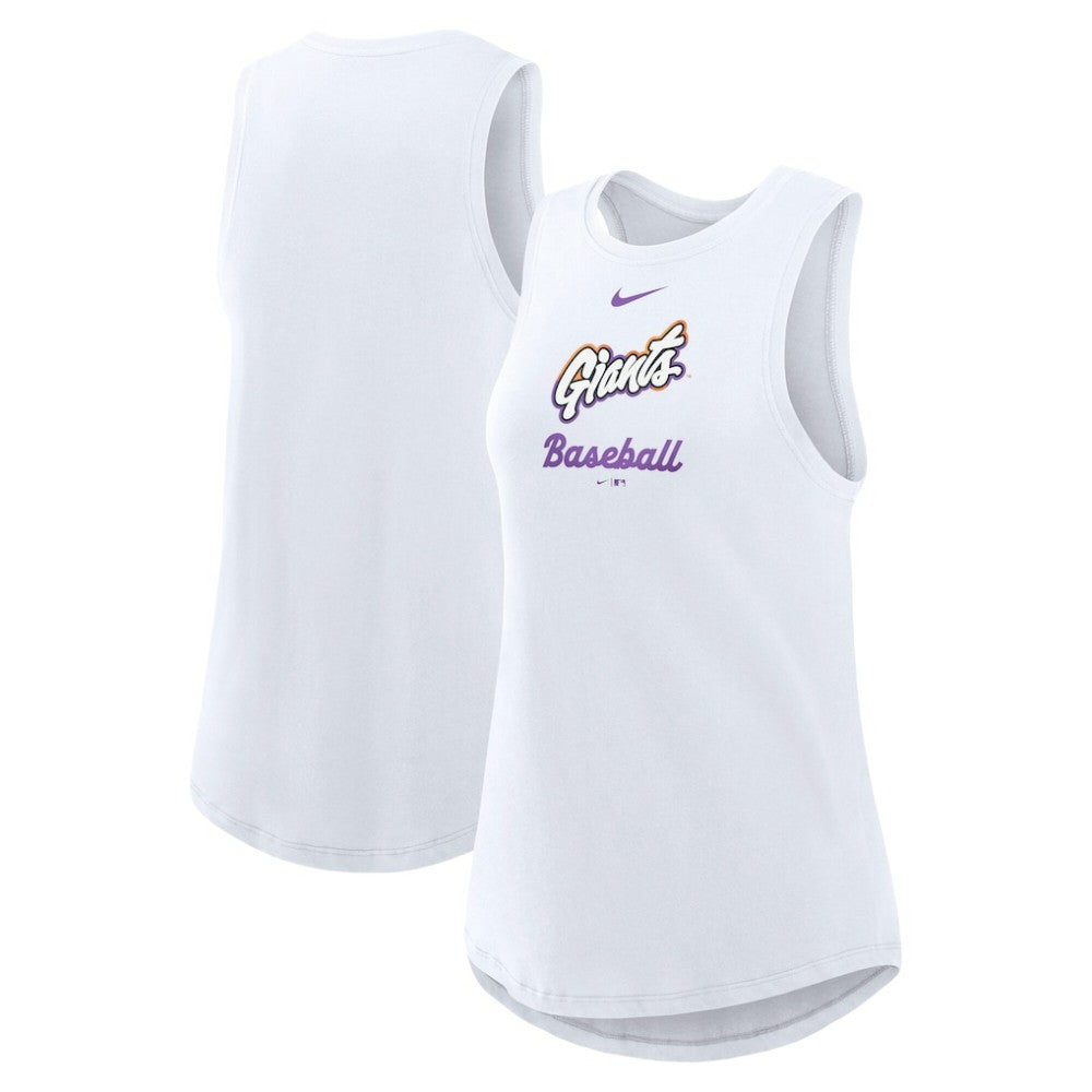 San Francisco Giants Nike Women's City Connect Tricode High Neck Dri-FIT Tank Top Sale