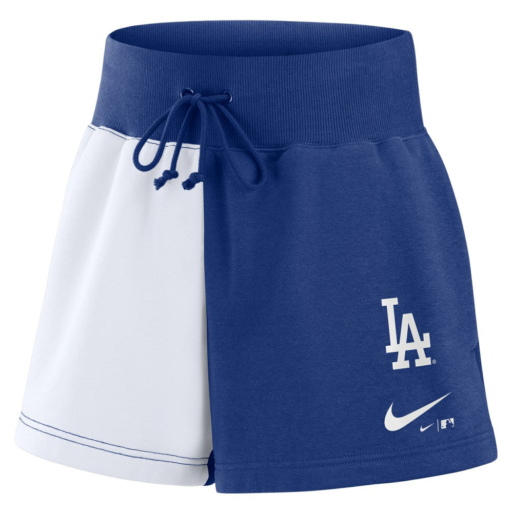 Los Angeles Dodgers Nike Women's Color-Block Phoenix Fleece Lounge Shorts Near Me