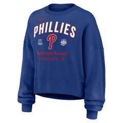 Philadelphia Phillies Nike Women's Oversized High Hip Pullover Sweatshirt Lifestyle