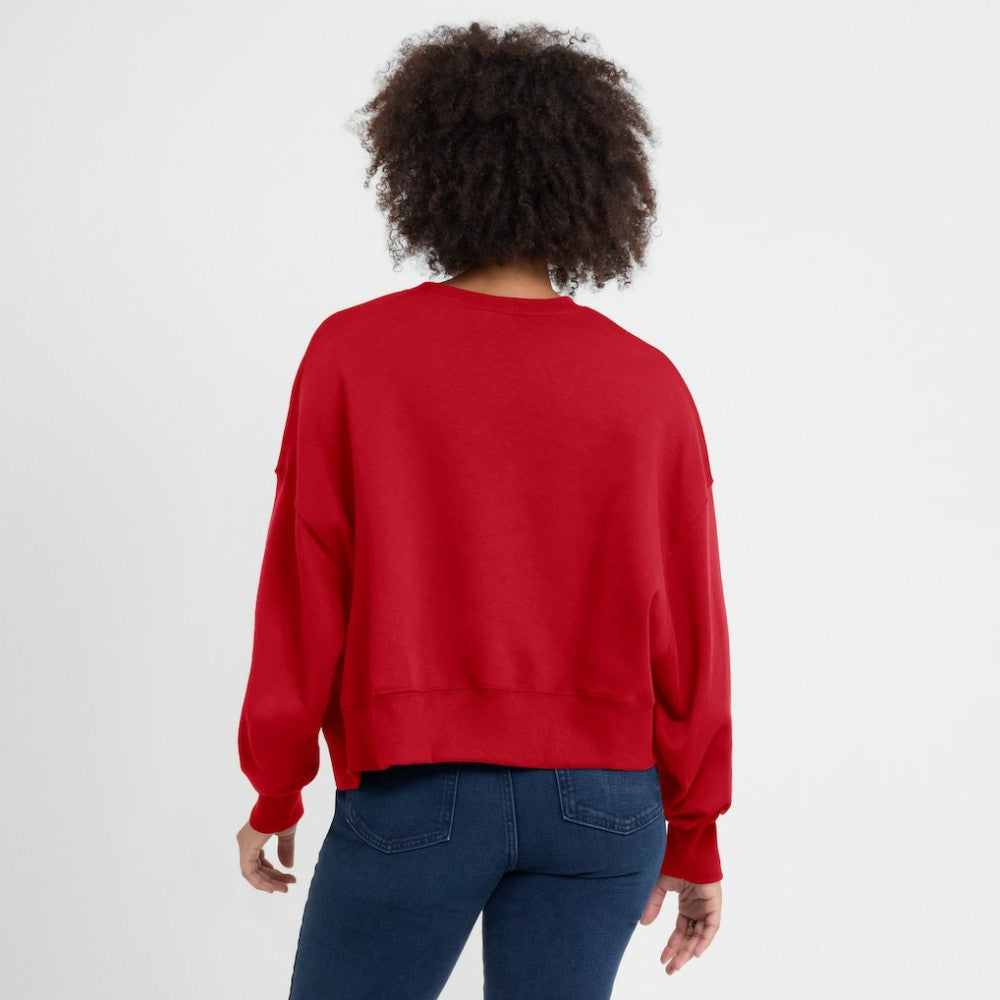 Texas Rangers Nike Women's Oversized High Hip Pullover Sweatshirt Online