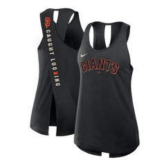 San Francisco Giants Nike Open-Back Crisscross Dri-FIT Tank Top Lifestyle