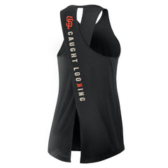 San Francisco Giants Nike Open-Back Crisscross Dri-FIT Tank Top Lifestyle