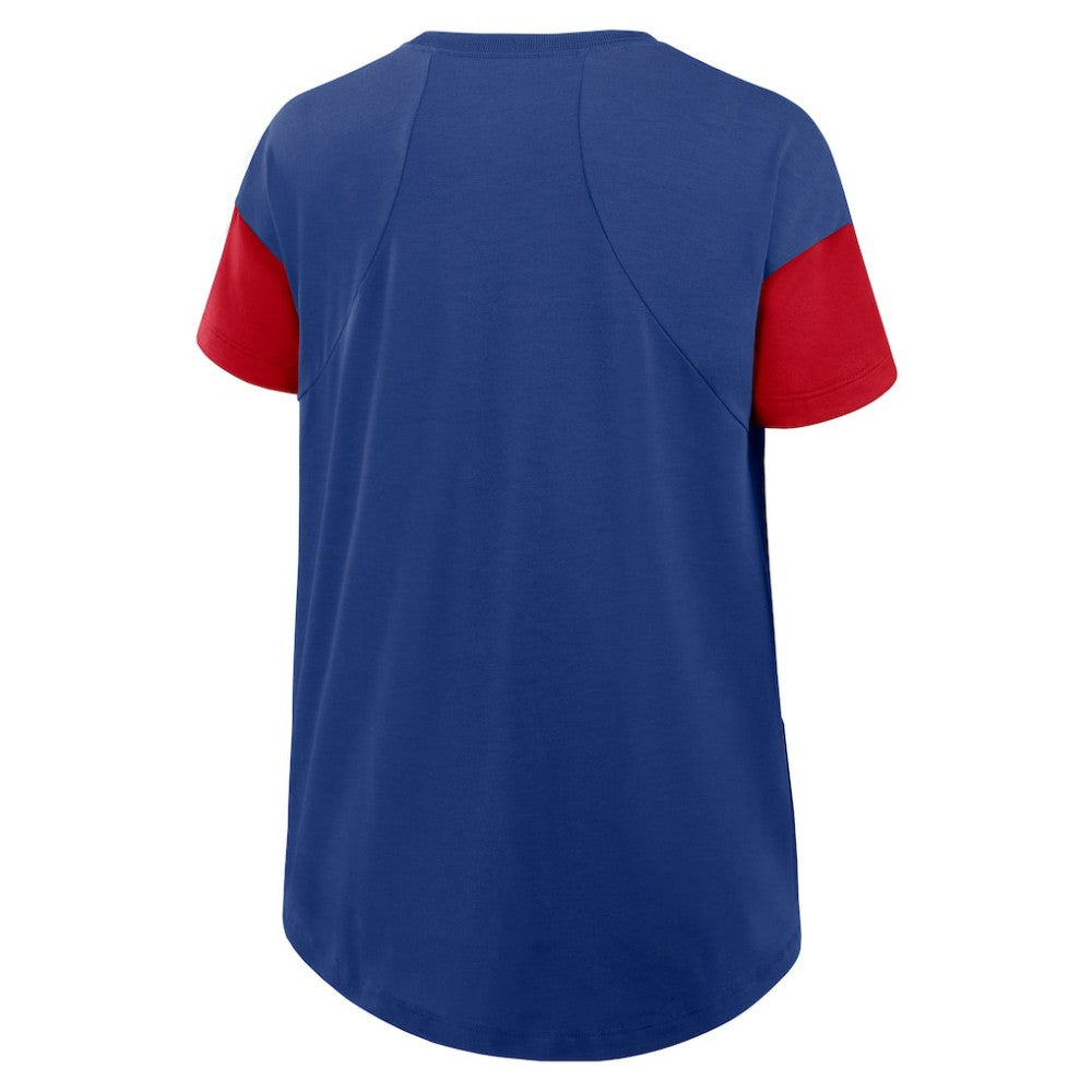 Texas Rangers Nike Women's Flowy Fashion Tri-Blend Dri-FIT T-Shirt discount