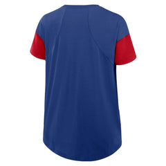 Texas Rangers Nike Women's Flowy Fashion Tri-Blend Dri-FIT T-Shirt discount