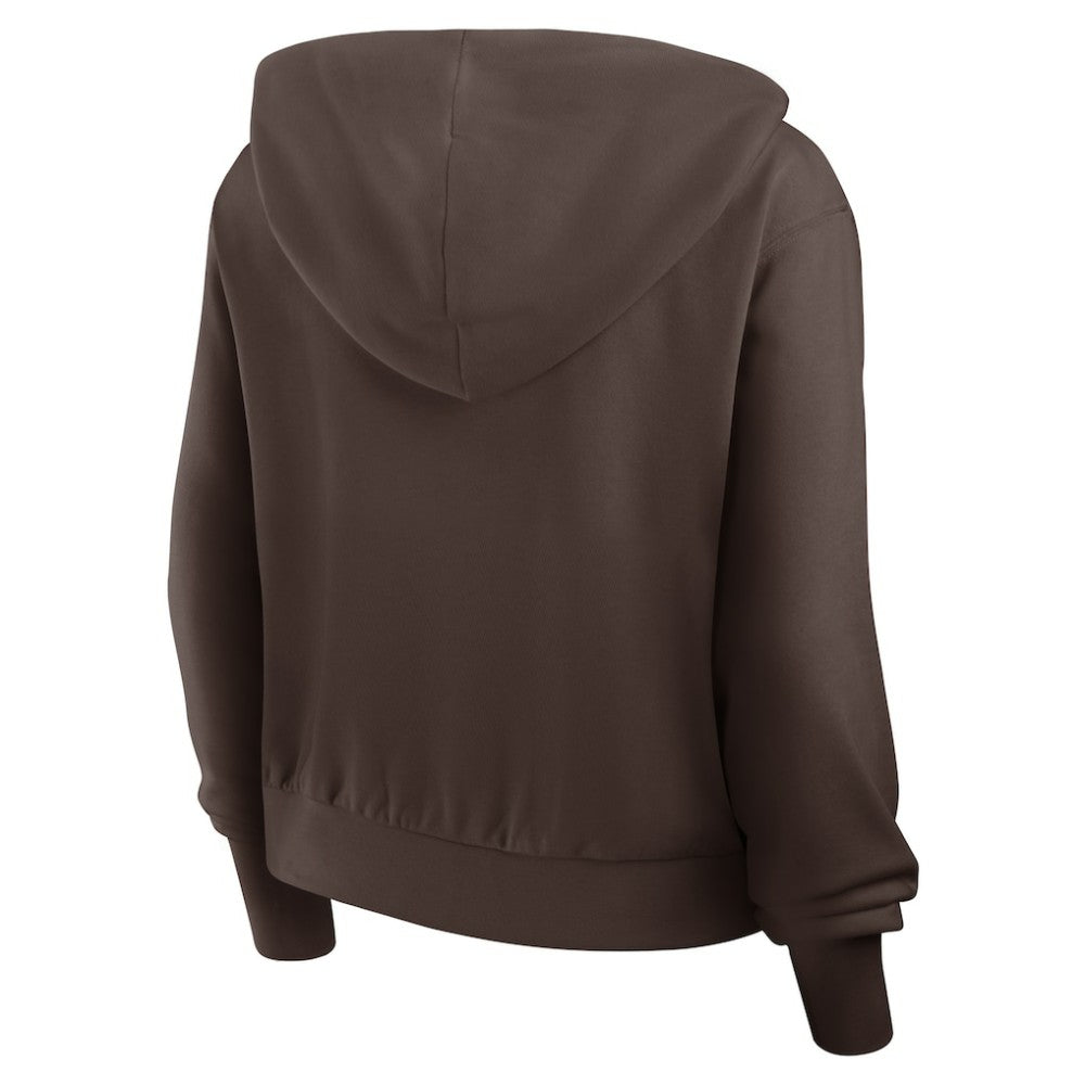 San Diego Padres Nike Women's Cropped Chill Full-Zip Hoodie Clearance