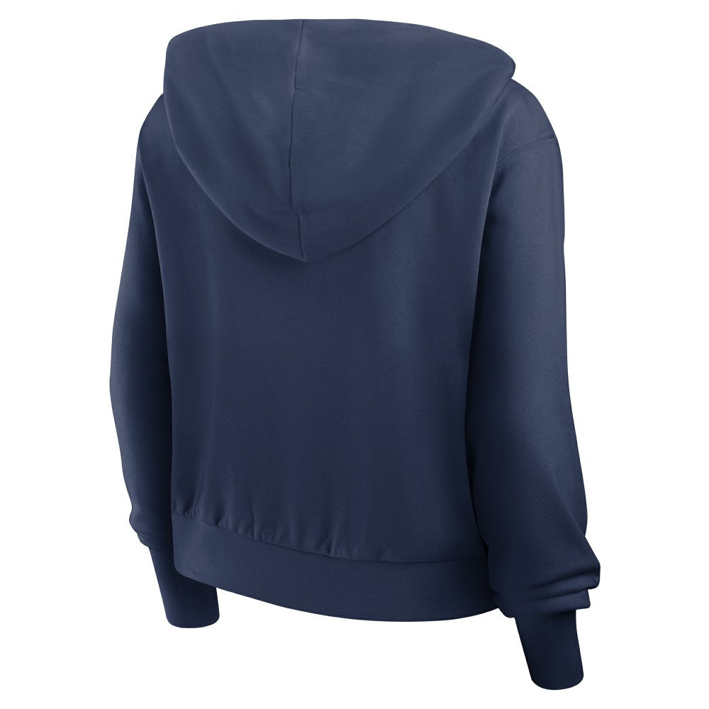 Cleveland Guardians Nike Women's Cropped Chill Full-Zip Hoodie Online