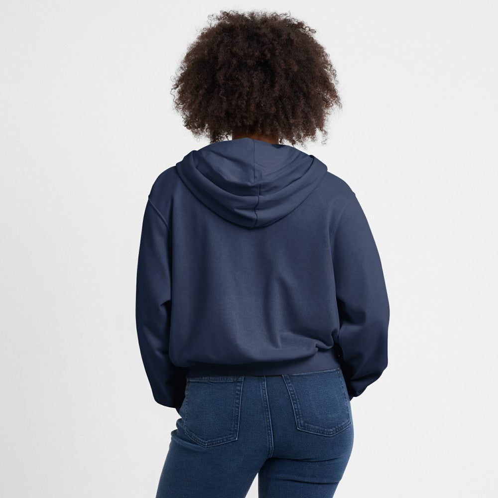 Cleveland Guardians Nike Women's Cropped Chill Full-Zip Hoodie Online