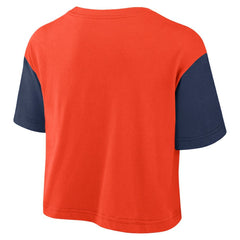 Houston Astros Nike Women's Script Dri-FIT Cropped T-Shirt Online