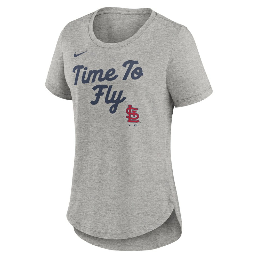 St. Louis Cardinals Nike Women's Script Tri-Blend T-Shirt Online