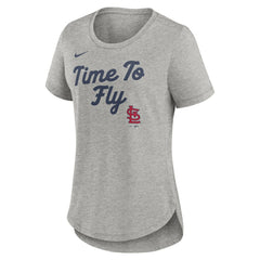 St. Louis Cardinals Nike Women's Script Tri-Blend T-Shirt Online