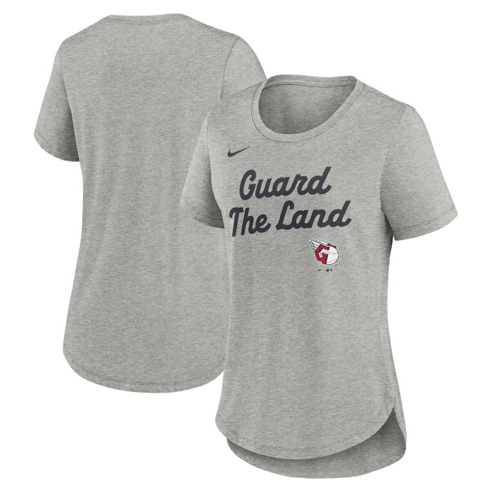 Cleveland Guardians Nike Women's Script Tri-Blend T-Shirt Near Me