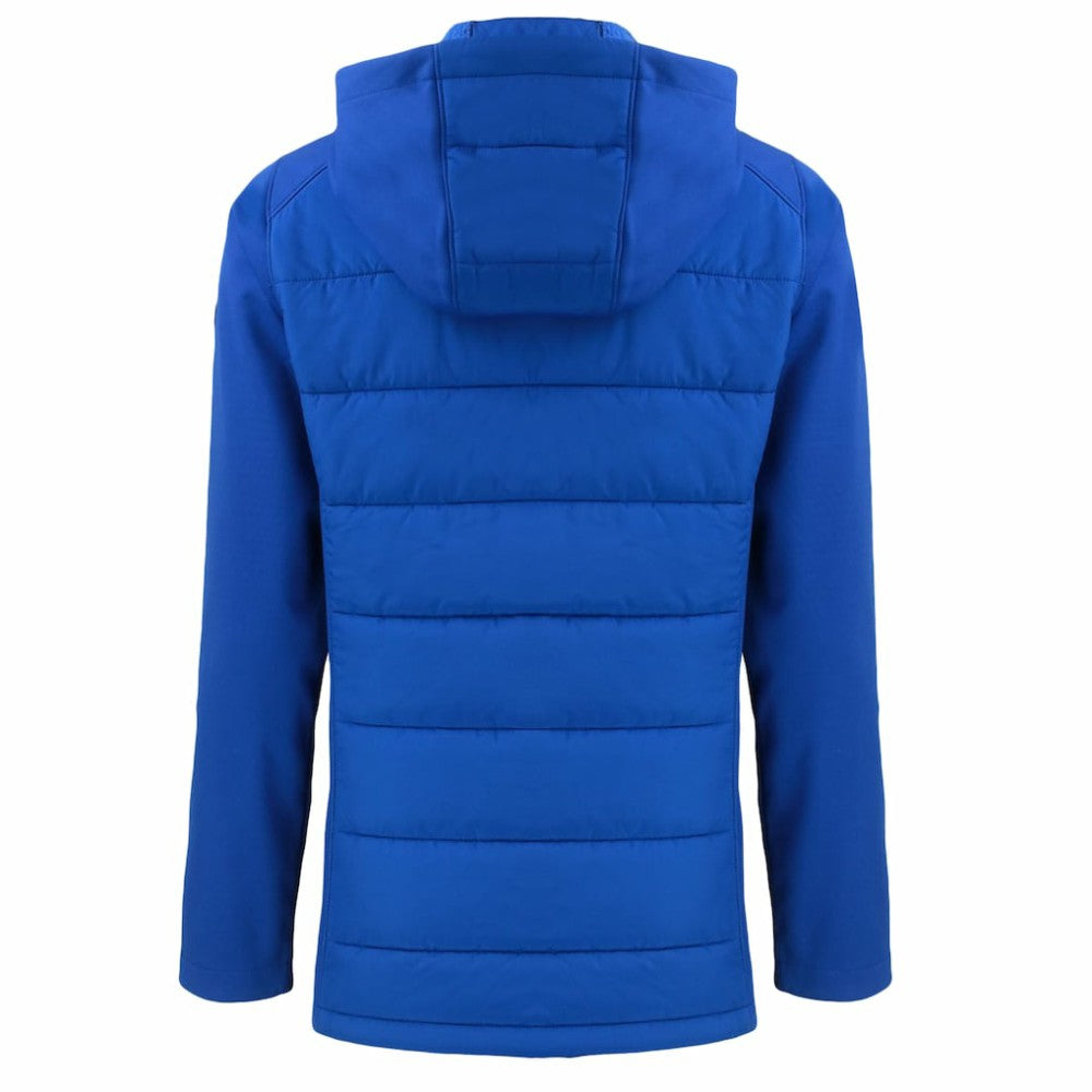 Los Angeles Dodgers Cutter & Buck Women's  Evoke Hybrid Eco Softshell Recycled Full-Zip Hoodie Jacket Clearance