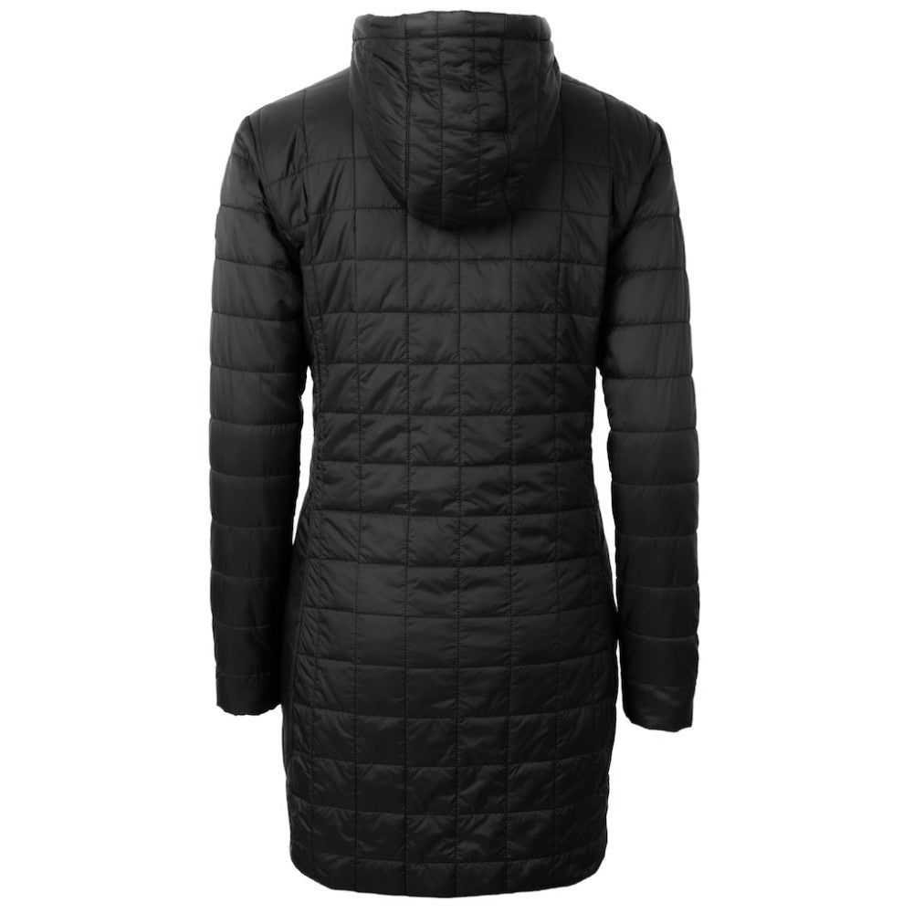 Baltimore Orioles Cutter & Buck Women's Rainier Primaloft Eco Insulated Hooded Full-Zip Long Coat Lifestyle