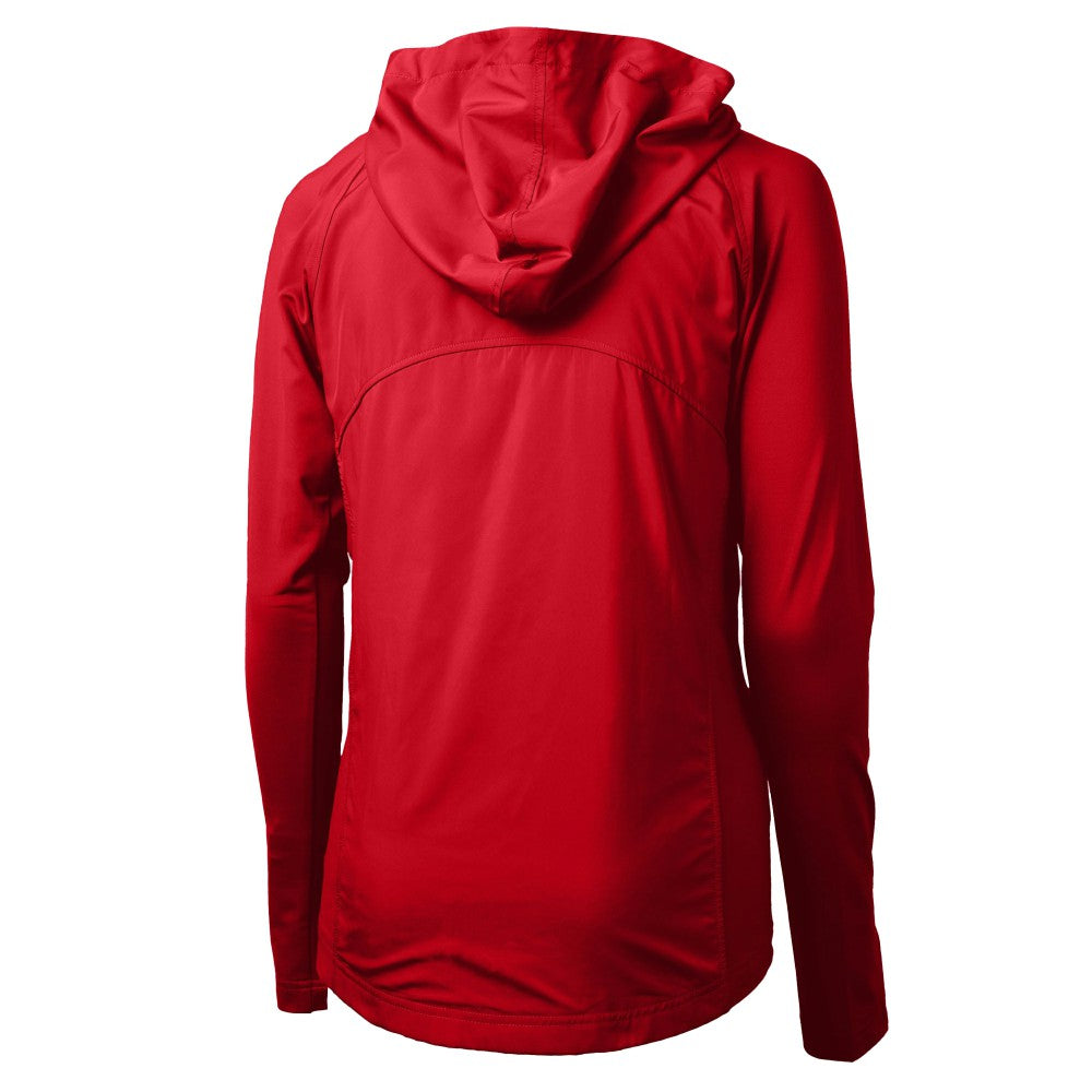 Cleveland Guardians Cutter & Buck Women's  Adapt Eco Knit Hybrid Recycled Full-Zip Hoodie discount