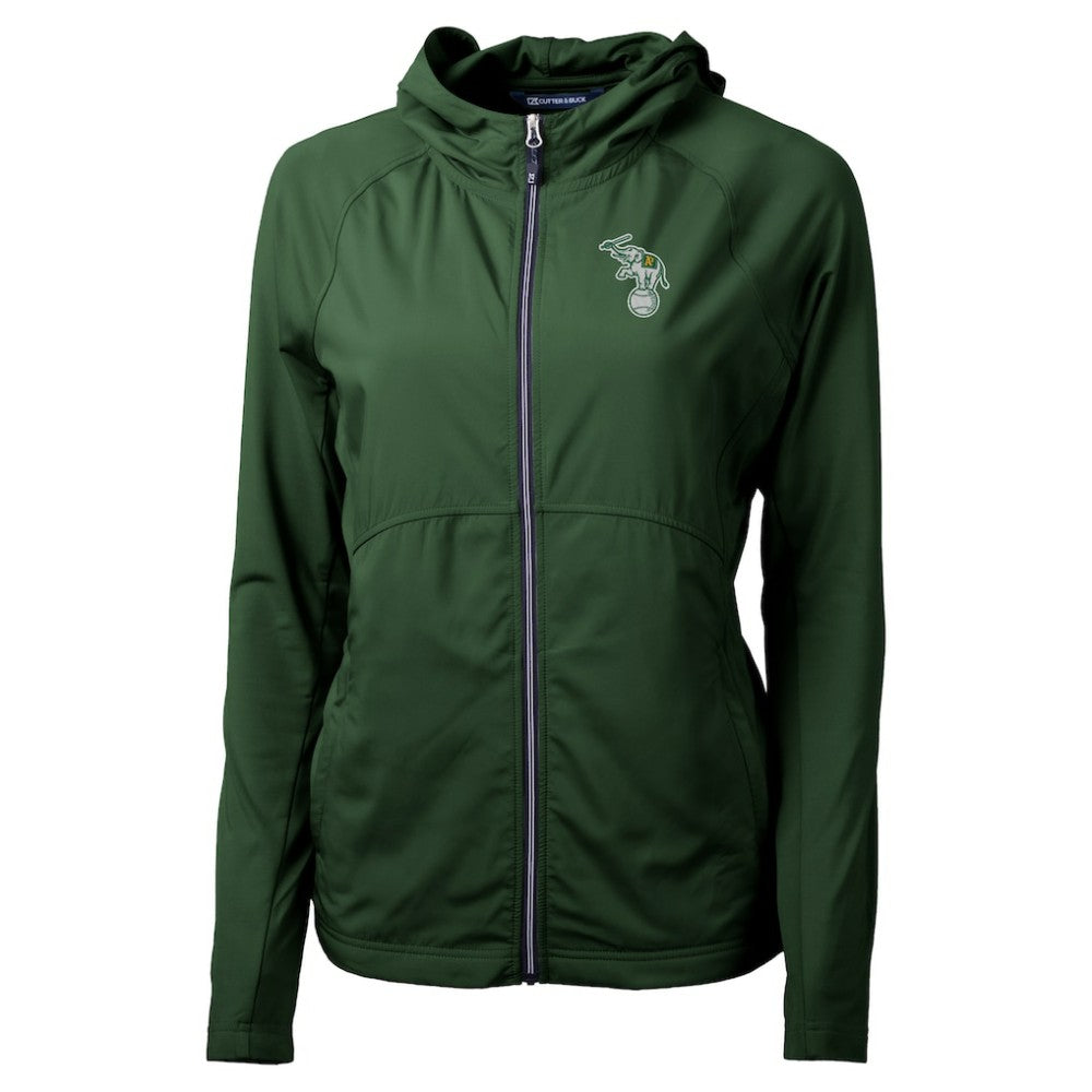 Athletics Cutter & Buck Women's Adapt Eco Knit Hybrid Recycled Full-Zip Hoodie Clearance