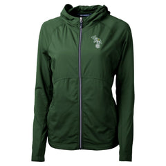 Athletics Cutter & Buck Women's Adapt Eco Knit Hybrid Recycled Full-Zip Hoodie Clearance