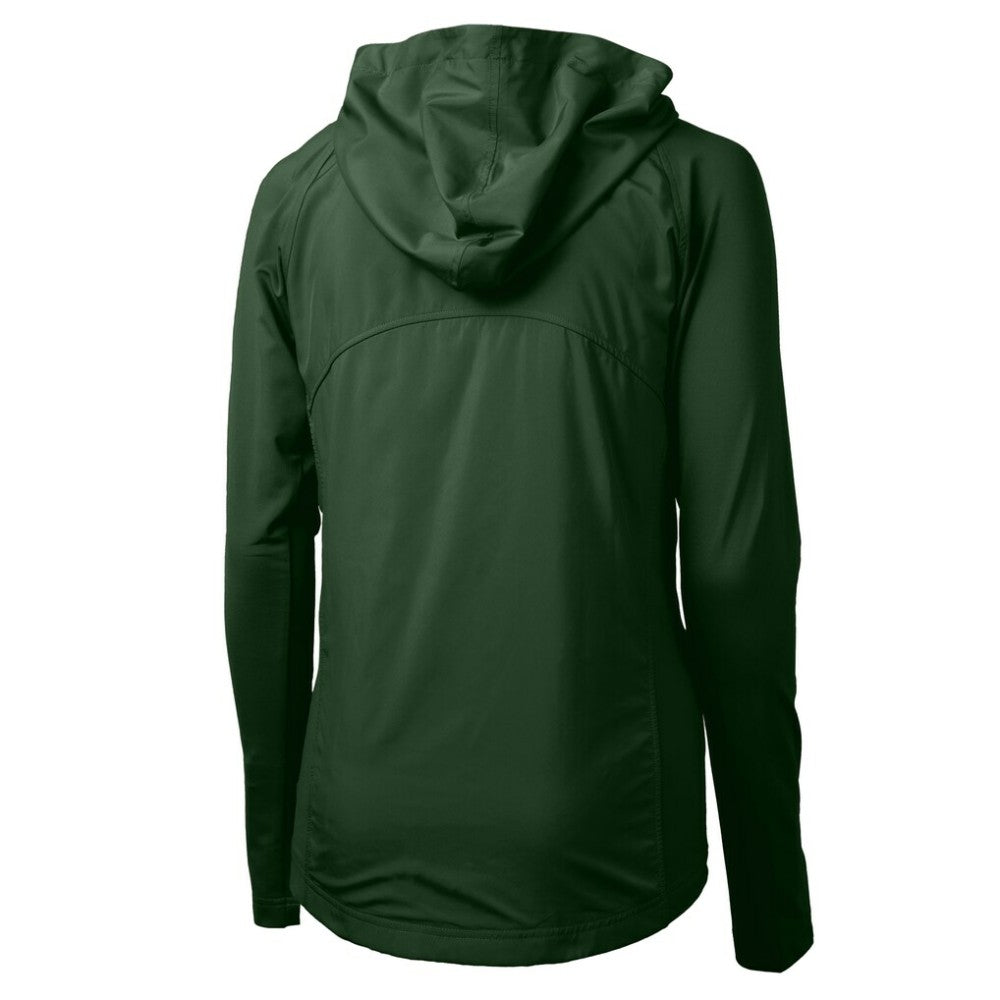 Athletics Cutter & Buck Women's Adapt Eco Knit Hybrid Recycled Full-Zip Hoodie Clearance