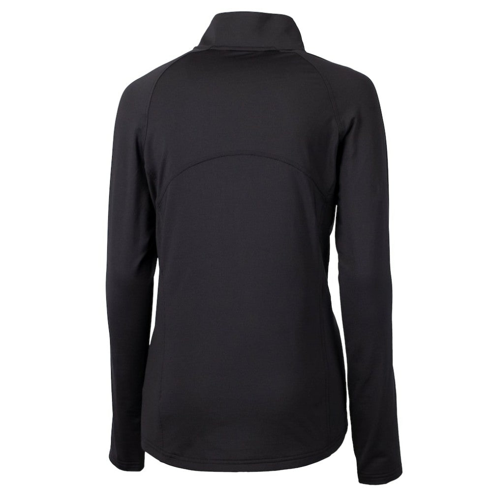 Baltimore Orioles Cutter & Buck Women's  DryTec Adapt Eco Knit Stretch Recycled Raglan Half-Zip Top Clearance