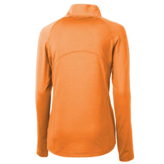 Detroit Tigers Cutter & Buck Women's  DryTec Adapt Eco Knit Stretch Recycled Raglan Half-Zip Top Lifestyle