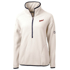 Detroit Tigers Cutter & Buck Women's  Cascade Eco Sherpa Fleece Half-Zip Pullover Jacket On Sale