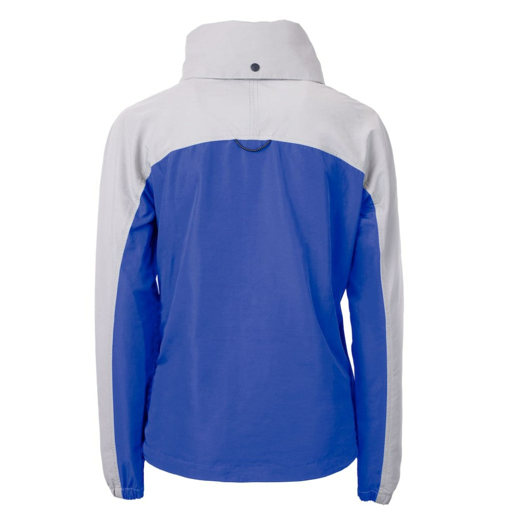 Atlanta Braves Cutter & Buck Women's  Charter Eco Recycled Half-Zip Anorak Jacket Lifestyle