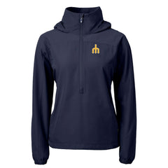 Seattle Mariners Cutter & Buck Women's  Charter Eco Recycled Half-Zip Anorak Jacket On Sale