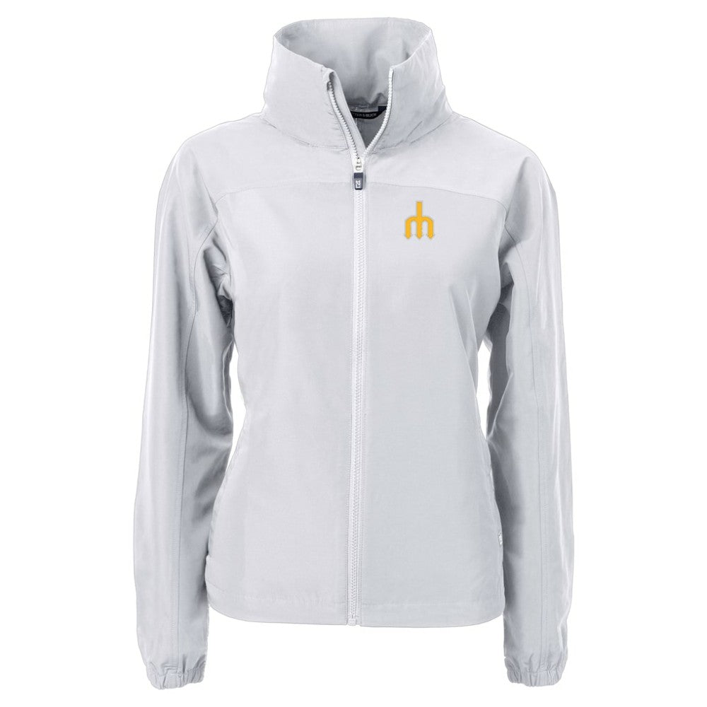 Seattle Mariners Cutter & Buck Women's  Charter Eco Recycled Full-Zip Jacket Sale