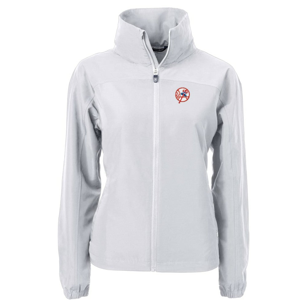 New York Yankees Cutter & Buck Women's Cooperstown Collection Charter Eco Recycled Full-Zip Jacket Online