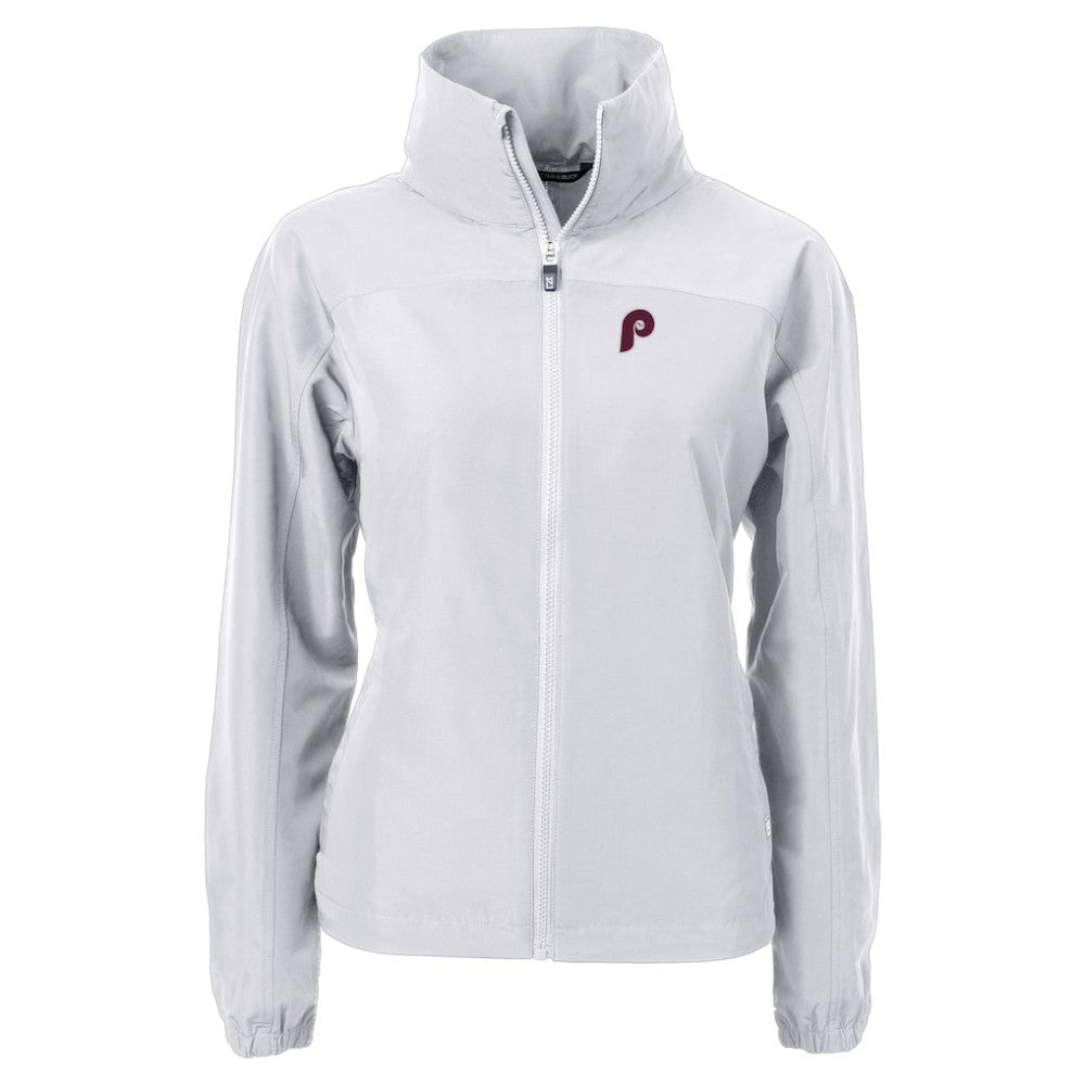 Philadelphia Phillies Cutter & Buck Women's Cooperstown Collection Charter Eco Recycled Full-Zip Jacket Near Me