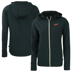 Detroit Tigers Cutter & Buck Women's  Daybreak Eco Recycled Full-Zip Hoodie Jacket Lifestyle