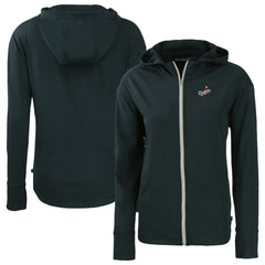 Los Angeles Dodgers Cutter & Buck Women's  Daybreak Eco Recycled Full-Zip Hoodie Jacket Clearance