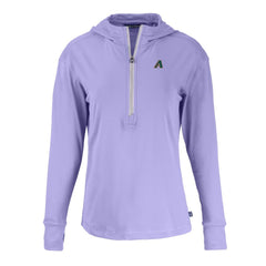 Arizona Diamondbacks Cutter & Buck Women's Daybreak Eco Recycled Half-Zip Hoodie On Sale