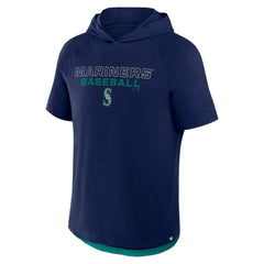 Seattle Mariners Fanatics Clubhouse Optimal Play Raglan Hoodie T-Shirt Online