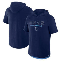 Tampa Bay Rays Fanatics Clubhouse Optimal Play Raglan Hoodie T-Shirt Online