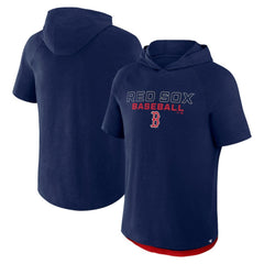 Boston Red Sox Fanatics Clubhouse Optimal Play Raglan Hoodie T-Shirt Near Me