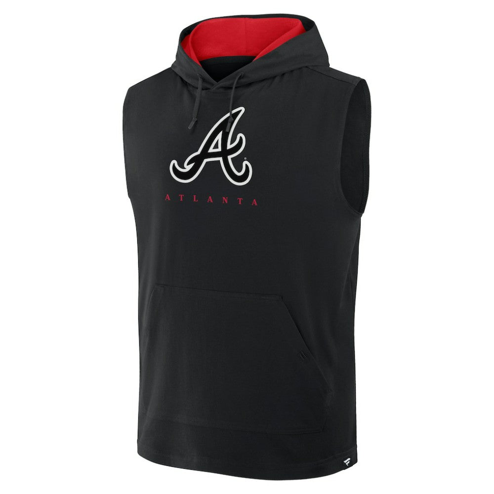 Atlanta Braves Fanatics Fire Speed Sleeveless Pullover Hoodie for sale
