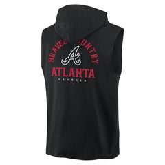 Atlanta Braves Fanatics Fire Speed Sleeveless Pullover Hoodie for sale