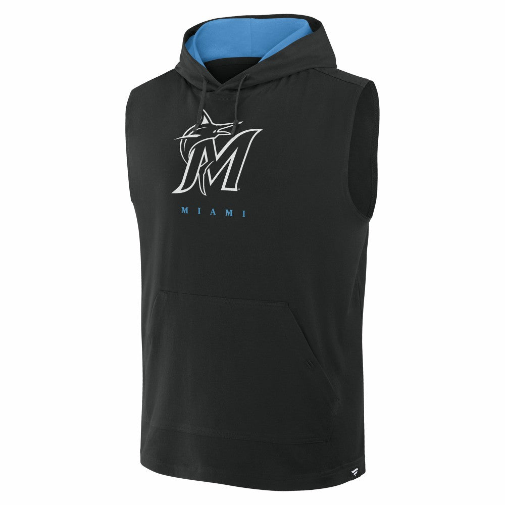 Miami Marlins Fanatics Fire Speed Sleeveless Pullover Hoodie Near Me