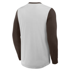San Diego Padres Fanatics Clubhouse Long Sleeve Henley Shirt Near Me