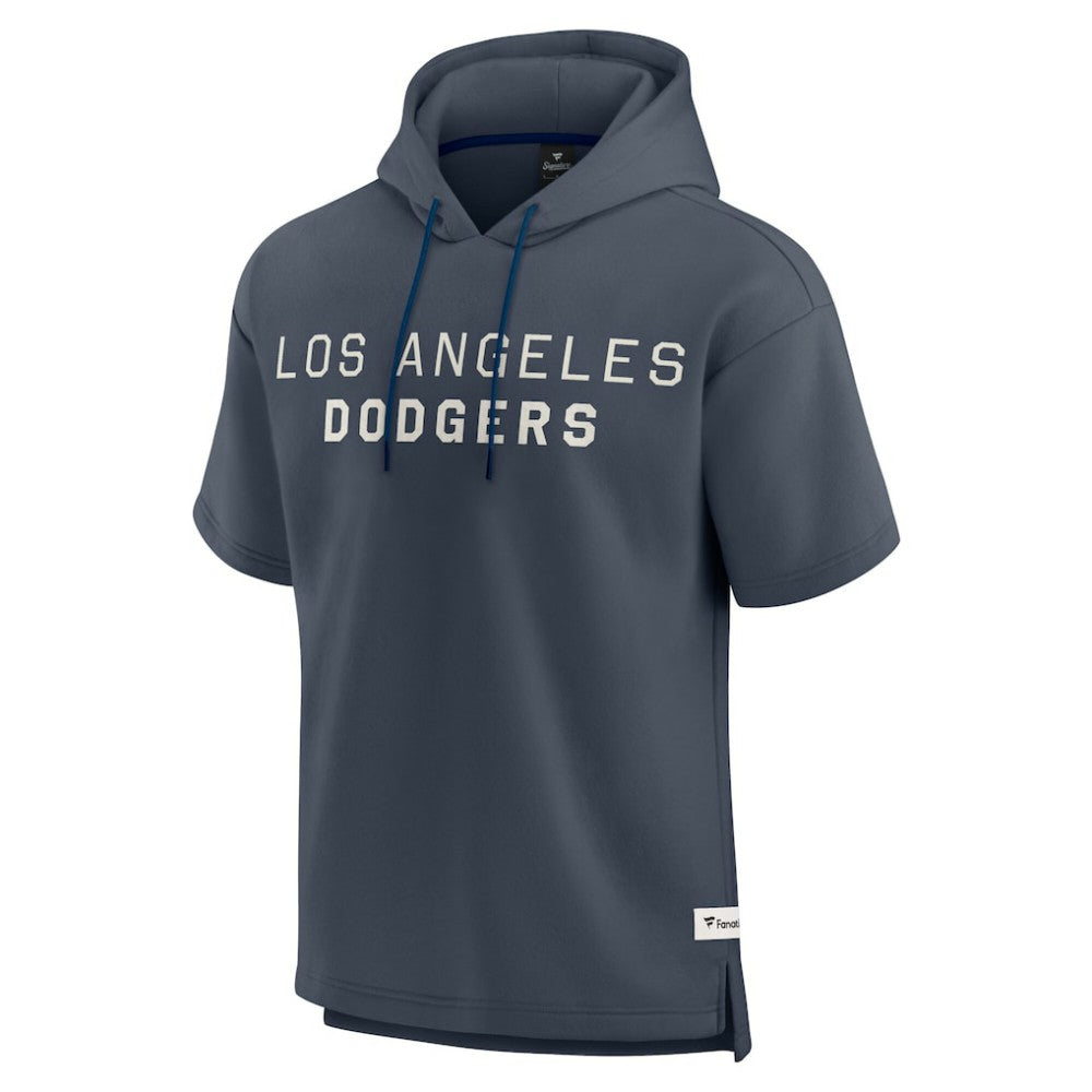 Los Angeles Dodgers Fanatics Elements Future Ground Lettering Short Sleeve Pullover Hoodie Near Me