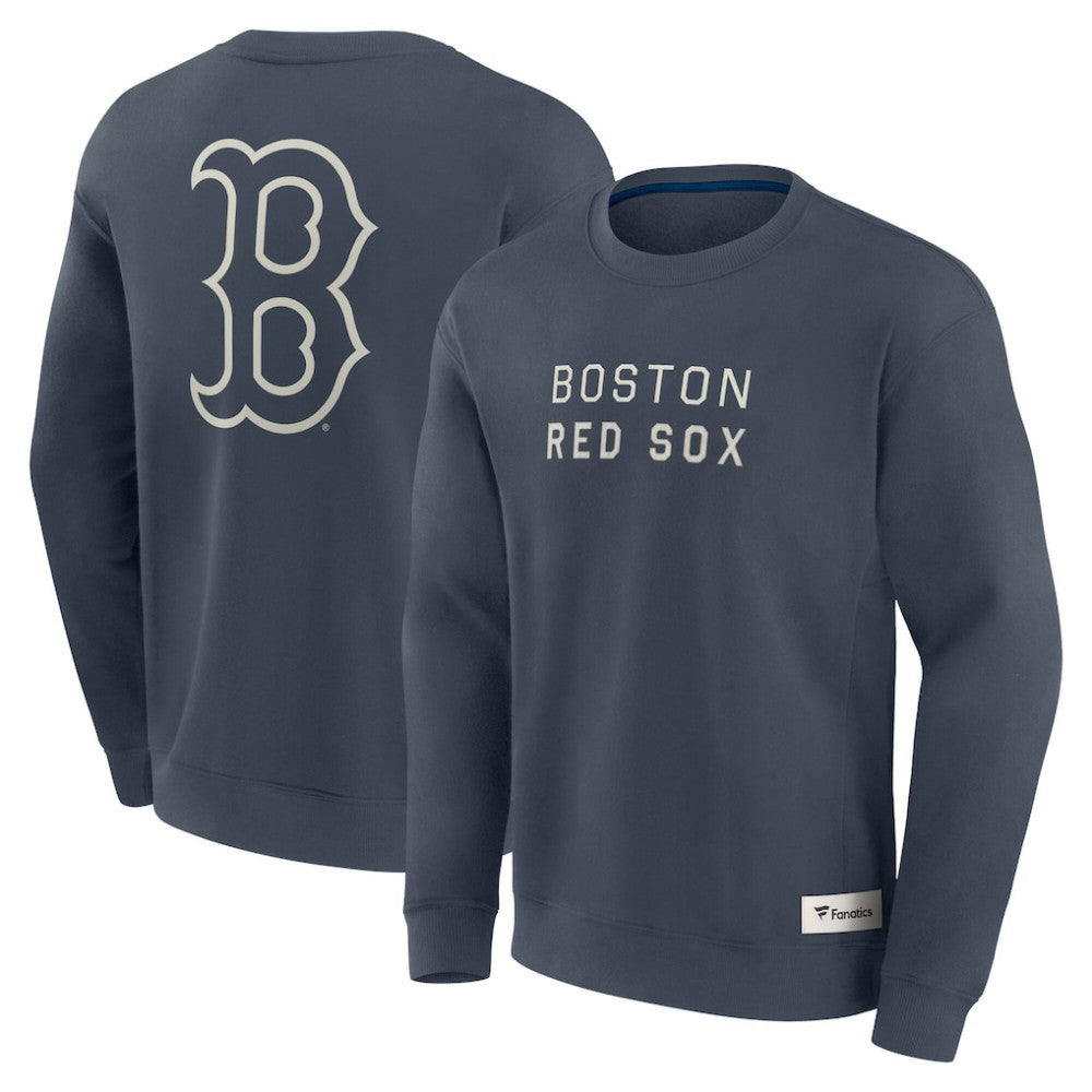 Boston Red Sox Fanatics Elements Future Ground Lettering Pullover Sweatshirt Sale