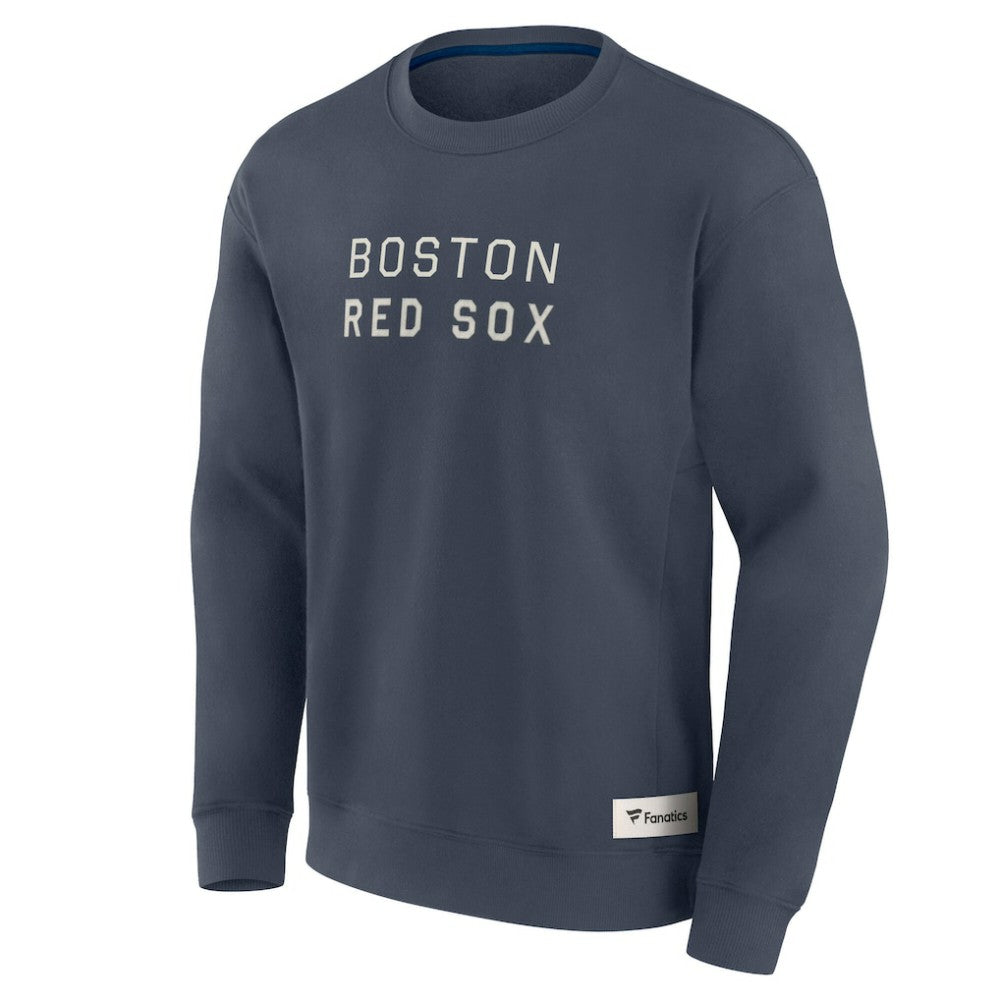 Boston Red Sox Fanatics Elements Future Ground Lettering Pullover Sweatshirt Sale