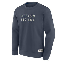 Boston Red Sox Fanatics Elements Future Ground Lettering Pullover Sweatshirt Sale