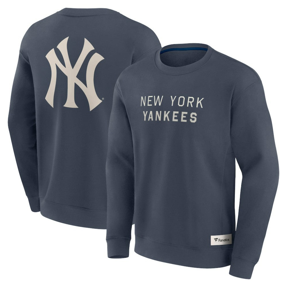 New York Yankees Fanatics Elements Future Ground Lettering Pullover Sweatshirt for sale