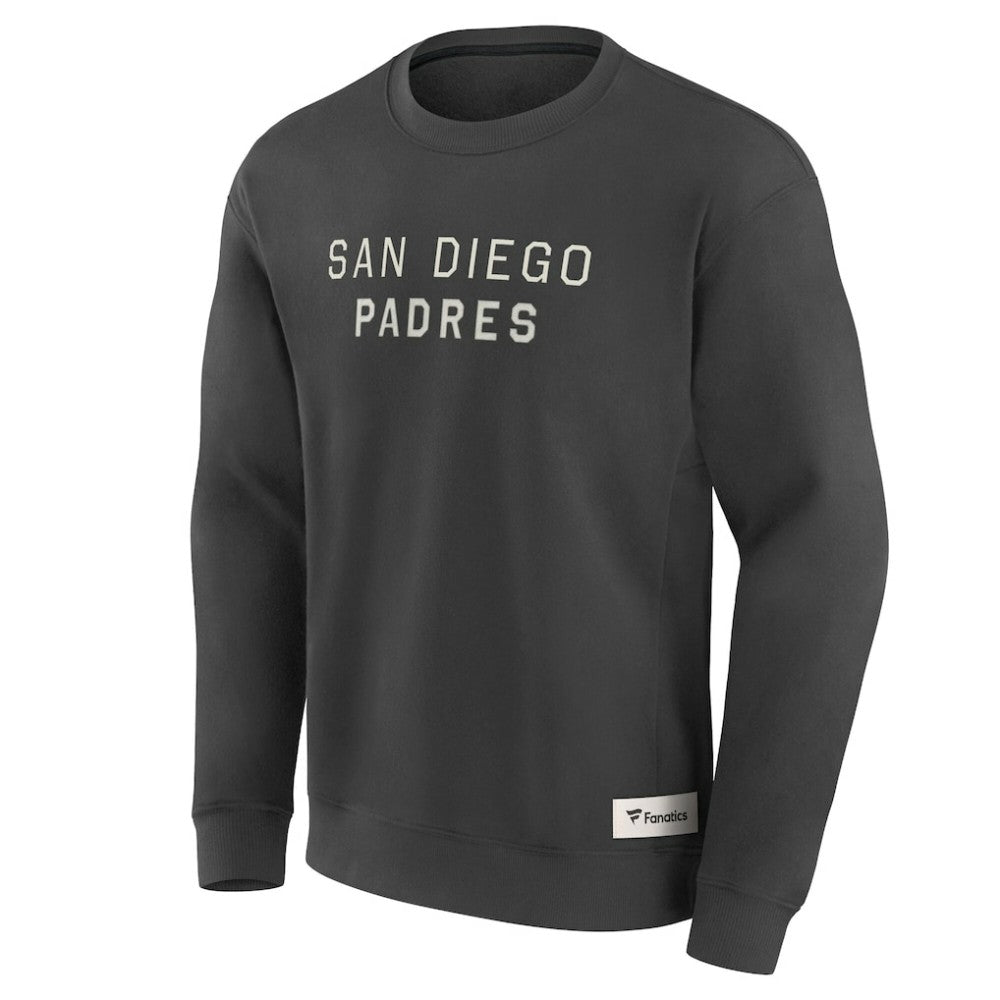 San Diego Padres Fanatics Elements Future Ground Lettering Pullover Sweatshirt discount