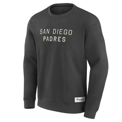 San Diego Padres Fanatics Elements Future Ground Lettering Pullover Sweatshirt discount