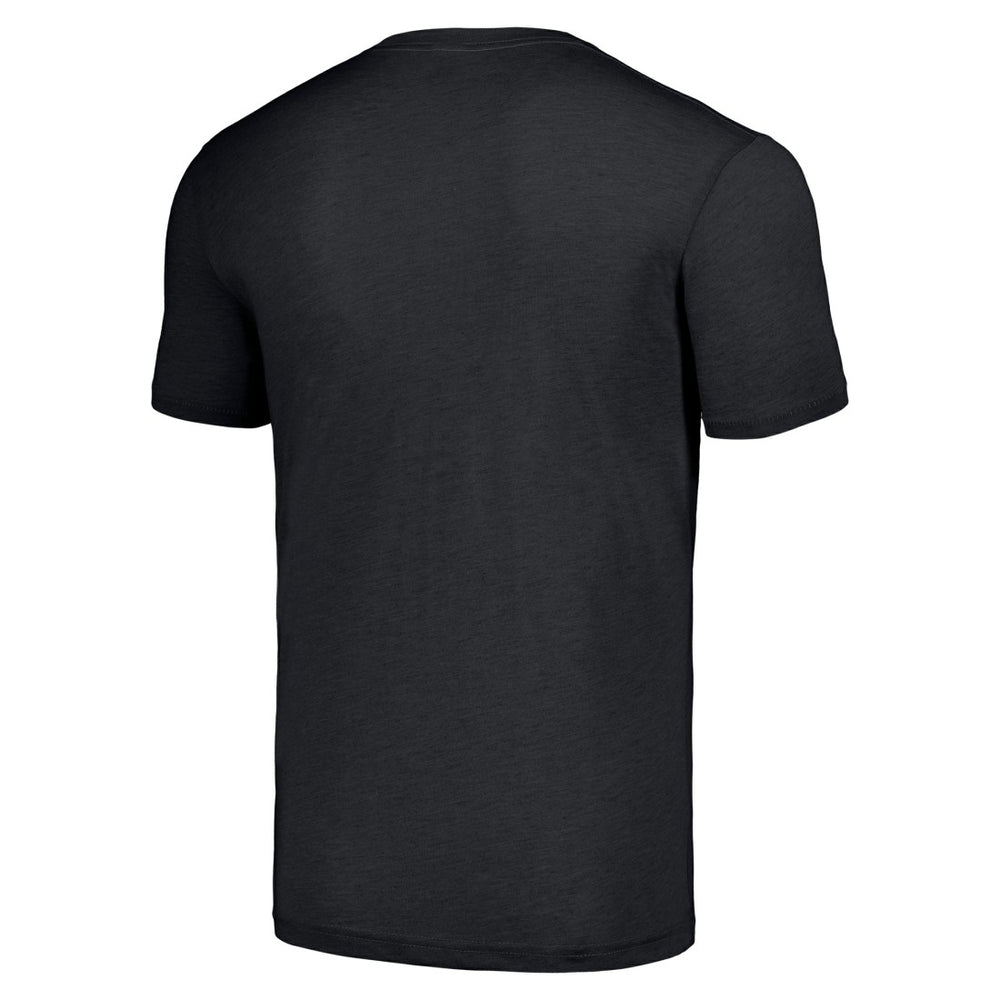 Barry Sanders Detroit Lions Homage Unisex Tecmo Bowl Retired Player Graphic Tri-Blend T-Shirt Charcoal - NFL