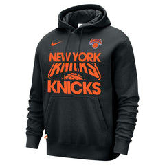 Nike - New York Knicks Courtside Club Pullover Hoodie - Black