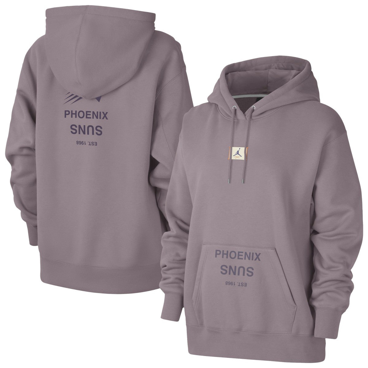 NBA - Phoenix Suns Jordan Brand Women's Courtside Statement Edition Premium Pullover Hoodie - Purple